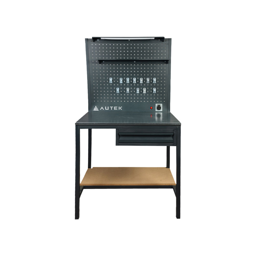 Autek Çalışma Tezgâhı 1 Çekmeceli 1m Antrasit