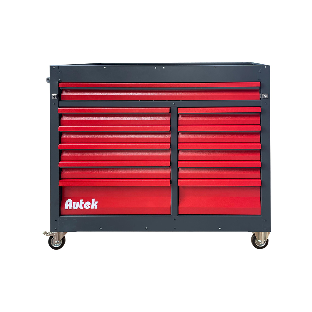 Autek A1-Seri 11 Çekmeceli Takım Arabası Kırmızı