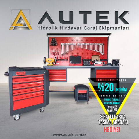 Autek Dolu Takım Tezgahı + Dolu Takım Arabası - Autek Hidrolik Hırdavat ...